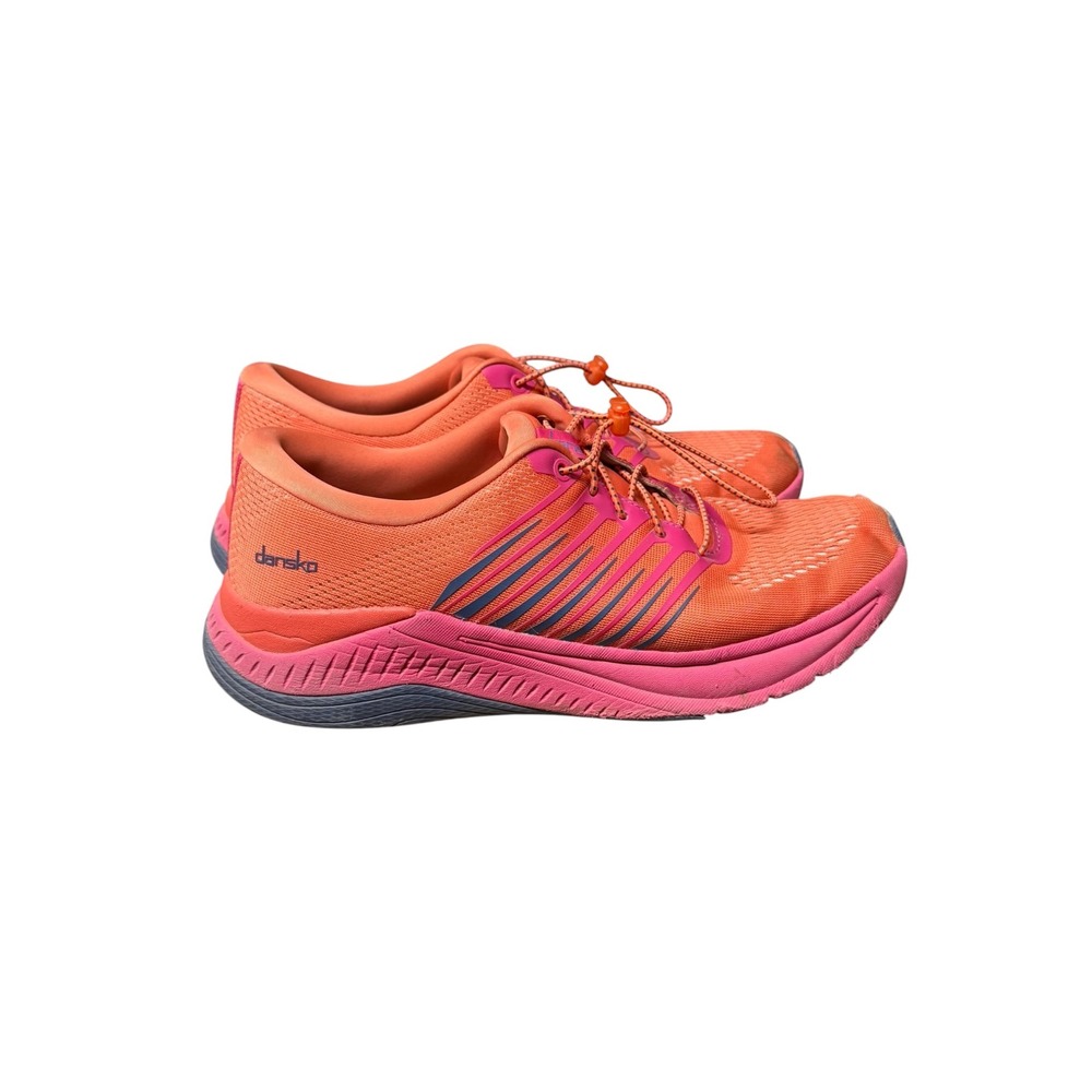Dansko shoes Women's EU 41 US 10.5-11 Penni Orange Pink Mesh Walking Running